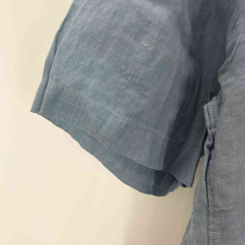 ムジルシリョウヒン 無印良品 リネン洗いざらし 半袖シャツ メンズ JPN:M