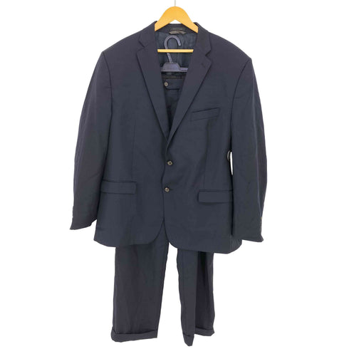 ローレンラルフローレン LAUREN RALPH LAUREN カナダ製 ウール 2Bテーラードジャケット 2タックパンツスーツ セットアップ メンズ 上 : 50R