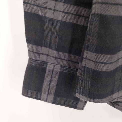 ムジルシリョウヒン 無印良品 両面起毛フランネル 長袖シャツ メンズ JPN:M