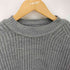 ジョンメイソンスミス JOHN MASON SMITH 21AW HEM DAMAGE CREW NECK KNIT ヘムダメージクルーネックニット メンズ JPN:L