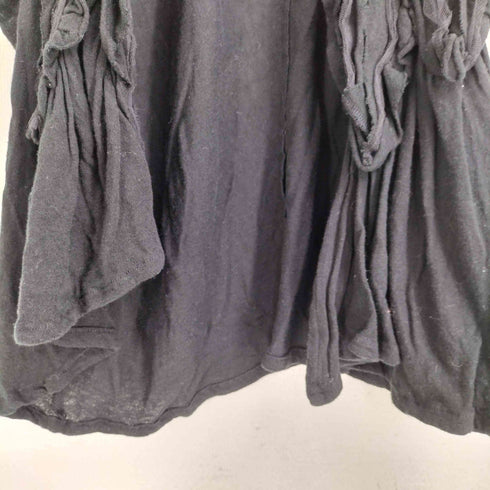 トリココムデギャルソン tricot COMME des GARCONS 2005AW 製品染め フリル羽織ブラウス レディース