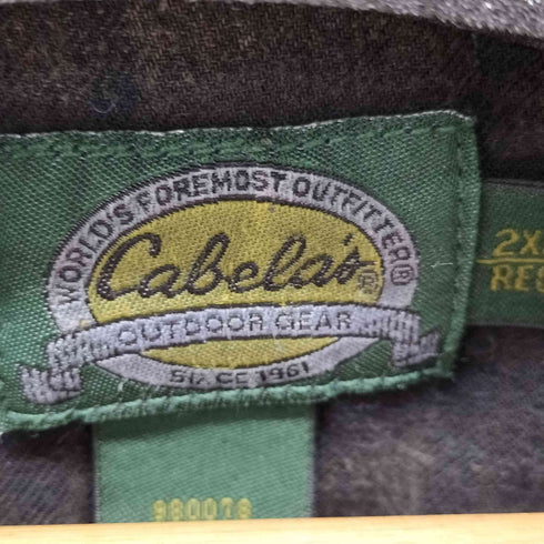 カベラス Cabelas ビックデニムシャツジャケット メンズ 2XL