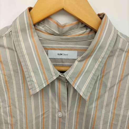 1LDK STAND SIDE SLIT REGULAR COLLAR SHIRT メンズ FREE
