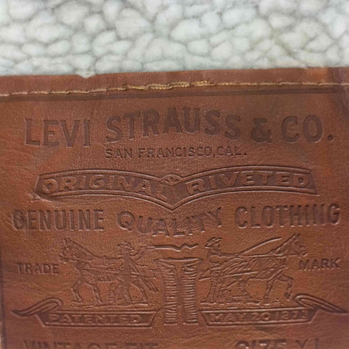 リーバイス Levis シェルパ トラッカージャケット メンズ import:XL