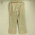 トリココムデギャルソン tricot COMME des GARCONS 2008SS コットン リネン クロップド フレア パンツ レディース JPN:M