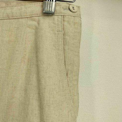 トリココムデギャルソン tricot COMME des GARCONS 2008SS コットン リネン クロップド フレア パンツ レディース JPN:M
