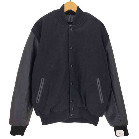stewart&strauss カウレザー切替スタジアムジャンパー メンズ import:XL