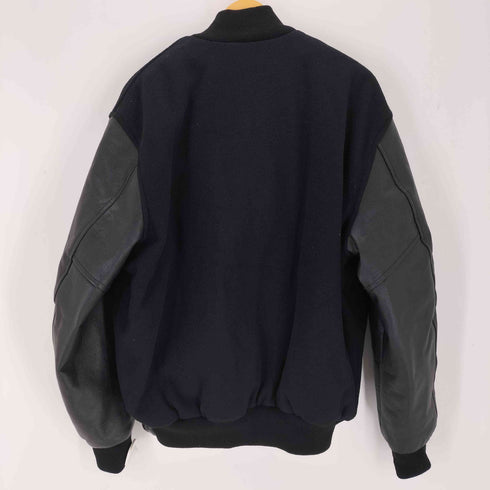 stewart&strauss カウレザー切替スタジアムジャンパー メンズ import:XL