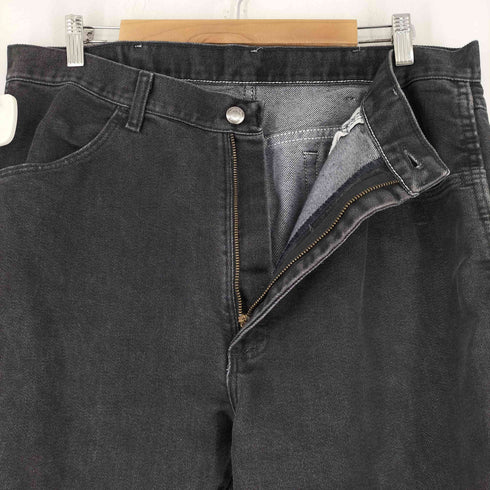 ラングラー Wrangler ブラックデニムパンツ メンズ