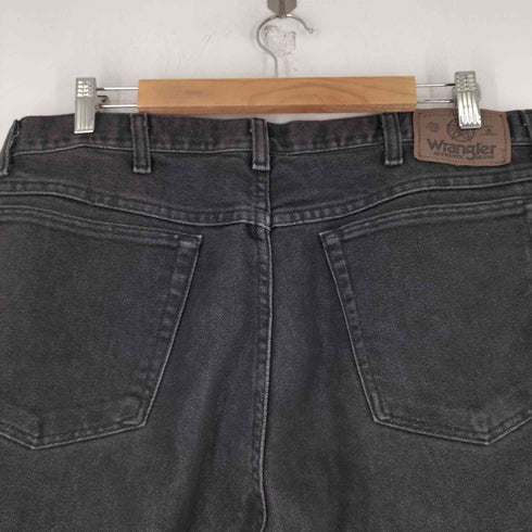 ラングラー Wrangler ブラックデニムパンツ メンズ