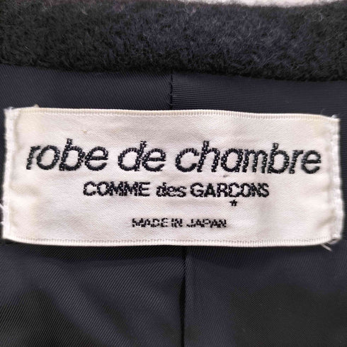 ローブドシャンブルコムデギャルソン robe de chambre COMME des GARCONS 90s ウール縮絨 ショールカラー レディース