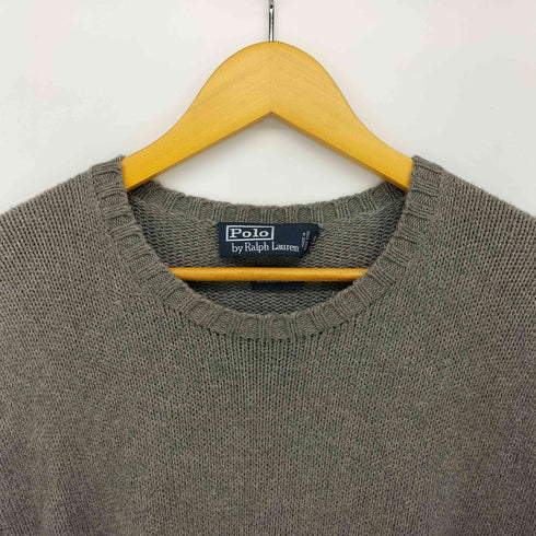 ポロバイラルフローレン Polo by RALPH LAUREN ポニー刺繍 プルオーバー コットン ニット メンズ import:XL