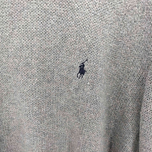 ポロバイラルフローレン Polo by RALPH LAUREN ポニー刺繍 プルオーバー コットン ニット メンズ import:XL