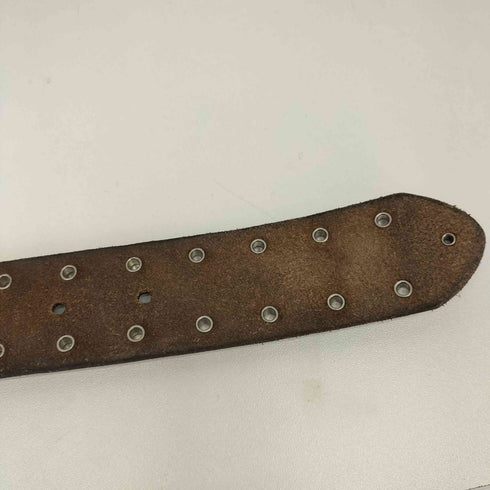ステューシー Stussy 8 BALL STUDDED BELT 8ボール スタッドレザーベルト メンズ S/M