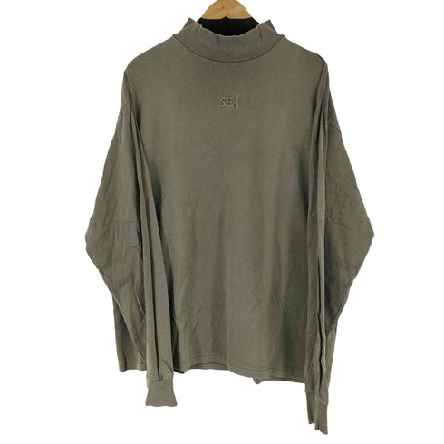 ウィンダンシー WIND AND SEA モックネック Tシャツ メンズ JPN:L