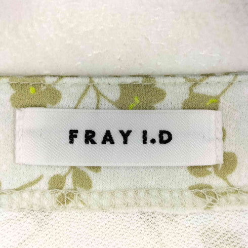 フレイアイディー FRAY I.D 25SS フラワープリントボレロコンビキャミワンピース レディース 0