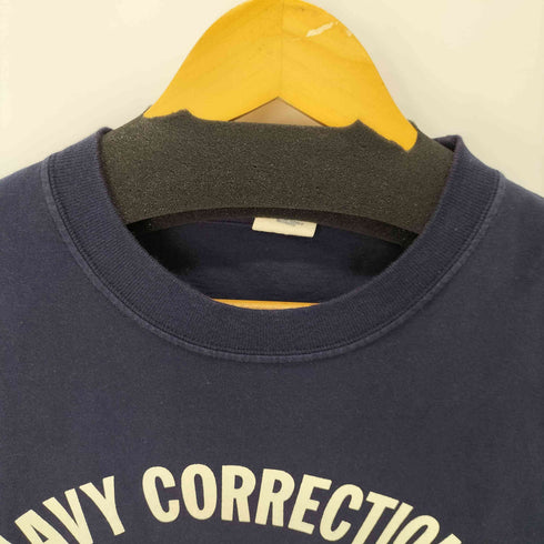 バズリクソンズ BUZZ RICKSONS NAVY CORRECTIONS プリントカットソー メンズ JPN:L