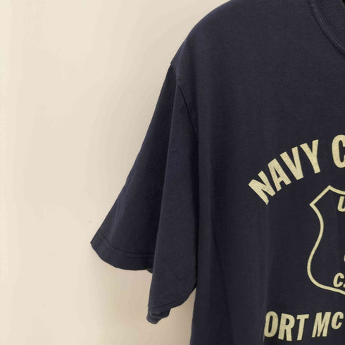 バズリクソンズ BUZZ RICKSONS NAVY CORRECTIONS プリントカットソー メンズ JPN:L