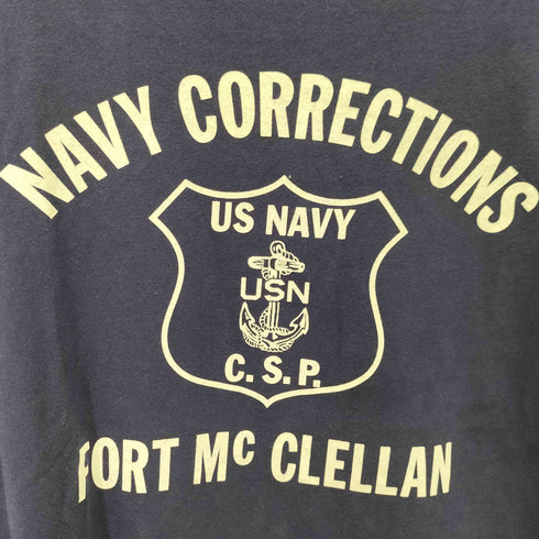 バズリクソンズ BUZZ RICKSONS NAVY CORRECTIONS プリントカットソー メンズ JPN:L