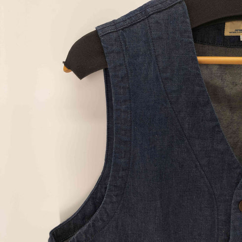 ジャパンブルージーンズ JAPAN BLUE JEANS 10oz 撚り杢ツイル VEST メンズ JPN:XL
