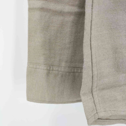 ムジルシリョウヒン 無印良品 両面起毛フランネル 長袖シャツ メンズ JPN:M