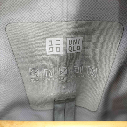ユニクロ UNIQLO ブロックテックパーカ(3Dカット) メンズ JPN:M