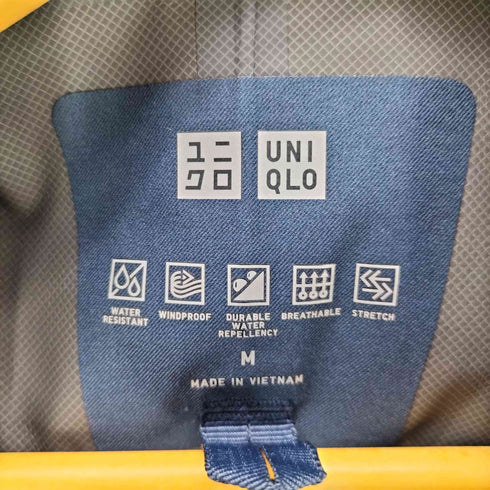 ユニクロ UNIQLO ブロックテックパーカ(3Dカット) メンズ JPN:M