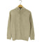 ユニクロ UNIQLO スフレヤーンハーフジップセーター メンズ JPN:M