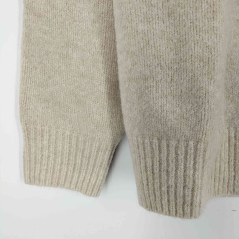 ユニクロ UNIQLO スフレヤーンハーフジップセーター メンズ JPN:M