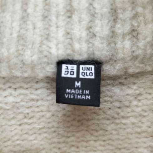 ユニクロ UNIQLO スフレヤーンハーフジップセーター メンズ JPN:M