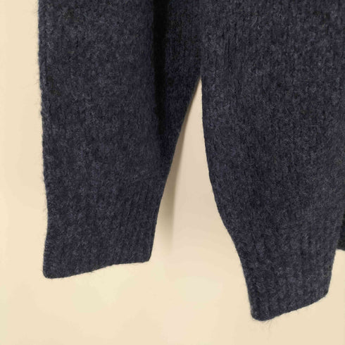 ユニクロ UNIQLO スフレヤーンハーフジップセーター メンズ JPN:M