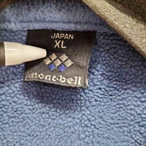 モンベル mont bell CLIMAPLUS フリースベスト メンズ import:XL