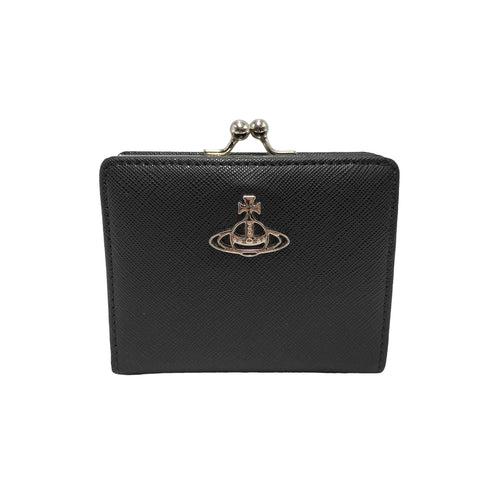 ヴィヴィアンウエストウッドアクセサリー Vivienne Westwood Accessories VW NEW SQUIGGLE WALLET オーブ ニュー スクィグル ウォレット 二つ折り 財布 レディース