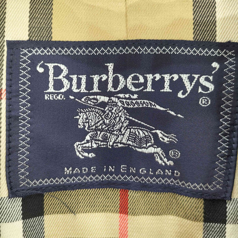 バーバリーズ BURBERRYS 裏地ノバチェック ステンカラーコート レディース