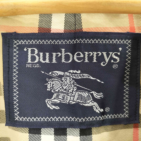 バーバリーズ BURBERRYS 裏地ノバチェック ステンカラーコート メンズ