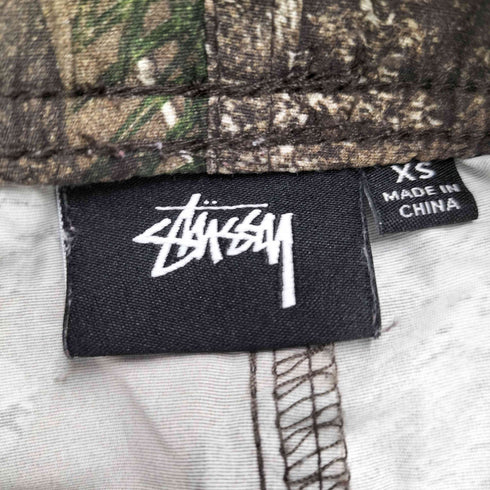 ステューシー Stussy REAL TREE NYLON CARGO PANTS リアルツリー カモ柄 カーゴパンツ メンズ JPN:XS