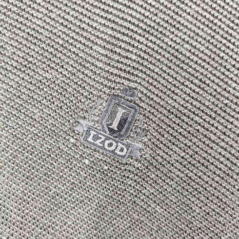 アイゾッド IZOD コットンレーヨン ロゴ刺しゅう カーディガン メンズ JPN:M