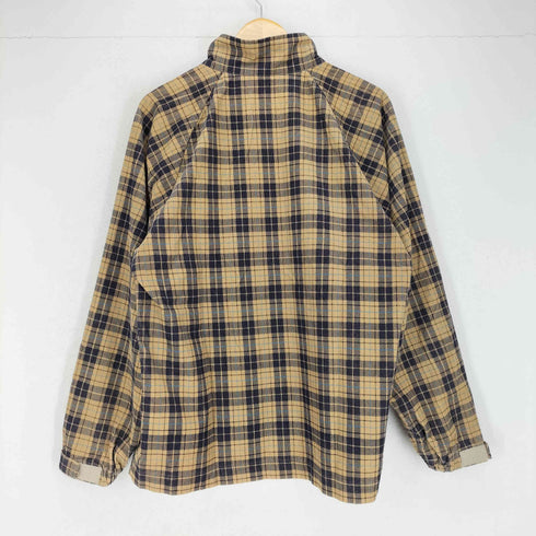 ビームス BEAMS チェック柄ラグランジップジャケット メンズ JPN:L