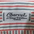 CHARVET フランス製 ストライプ ワイドカラー ドレスシャツ クレリックシャツ メンズ 40 / L