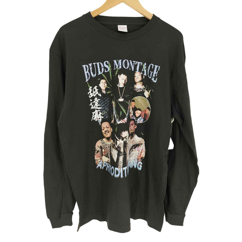 printstar ボディ BUDS MONTAGE アーティスト プリント L/S Tシャツ メンズ JPN:L