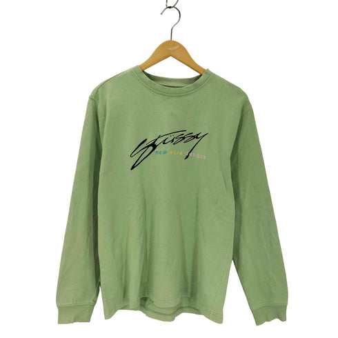 ステューシー Stussy New Wave Design L/S Crew メンズ JPN:M