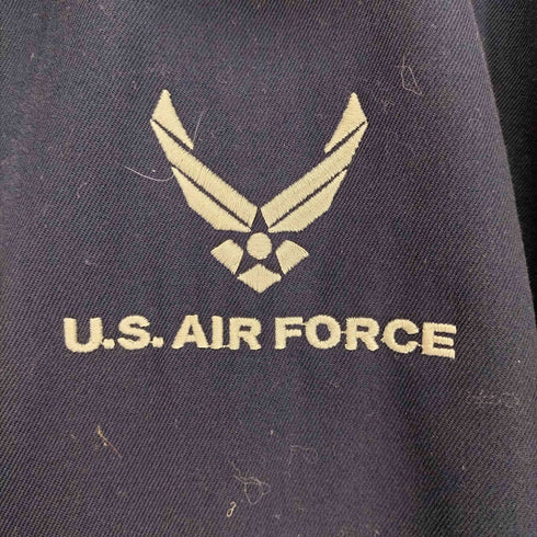 ユーエスエアーフォース U.S. AIR FORCE フロント刺繍裏地キルティングライナー付スイングトップジャケット メンズ JPN:L