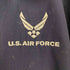 ユーエスエアーフォース U.S. AIR FORCE フロント刺繍裏地キルティングライナー付スイングトップジャケット メンズ JPN:L