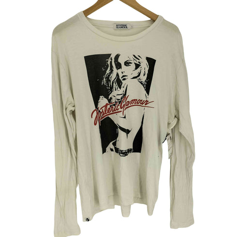 ヒステリックグラマー HYSTERIC GLAMOUR ビッグ ヒスガール プリント L/S Tシャツ メンズ JPN:L