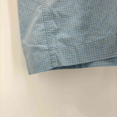 ミヤケデザインスタジオ im MIYAKE DESIGN STUDIO 80-90S OLD バンドカラー S/S シンプルチェック シャツ メンズ import:L