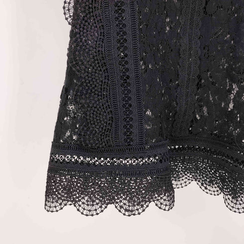 アクテ AKTE レース ノースリーブブラウス レディース JPN:XS