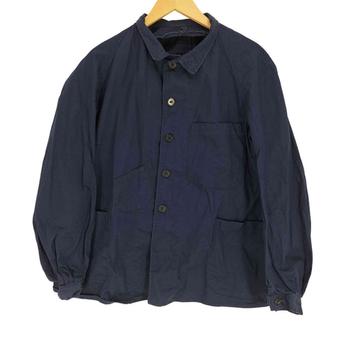 60S 昭和41年 JAPAN VINTAGE 赤タグ 並二号形 日本国有鉄道 甲組機関士 作業 制服 ジャケット ナッパ服 メンズ