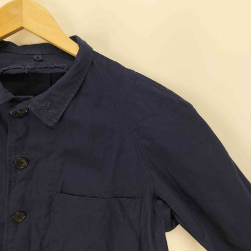60S 昭和41年 JAPAN VINTAGE 赤タグ 並二号形 日本国有鉄道 甲組機関士 作業 制服 ジャケット ナッパ服 メンズ