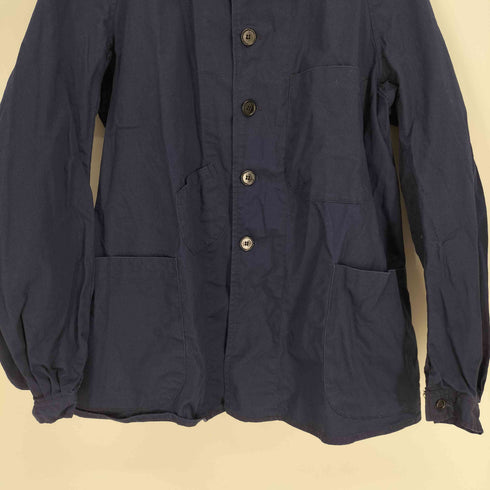 60S 昭和41年 JAPAN VINTAGE 赤タグ 並二号形 日本国有鉄道 甲組機関士 作業 制服 ジャケット ナッパ服 メンズ