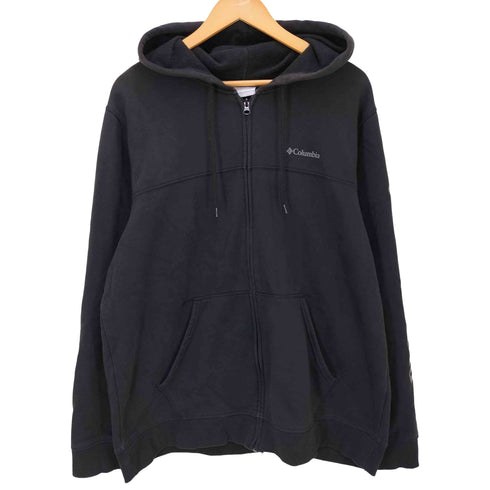 コロンビア Columbia 21AW Logo Fleece Zip Hoodie フリース コロンビア ロゴ フリース フルジップ メンズ import:XL